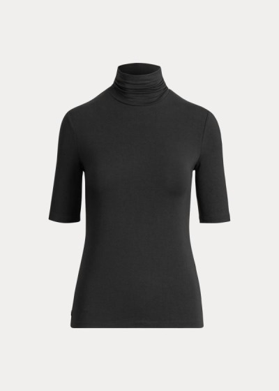 Women's Ralph Lauren Jersey Turtleneck Tops | 936712XIT